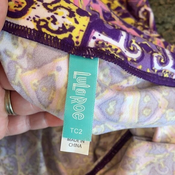 TC2 NWOT LuLaRoe Leggings D03 5245 - Picture 3 of 3